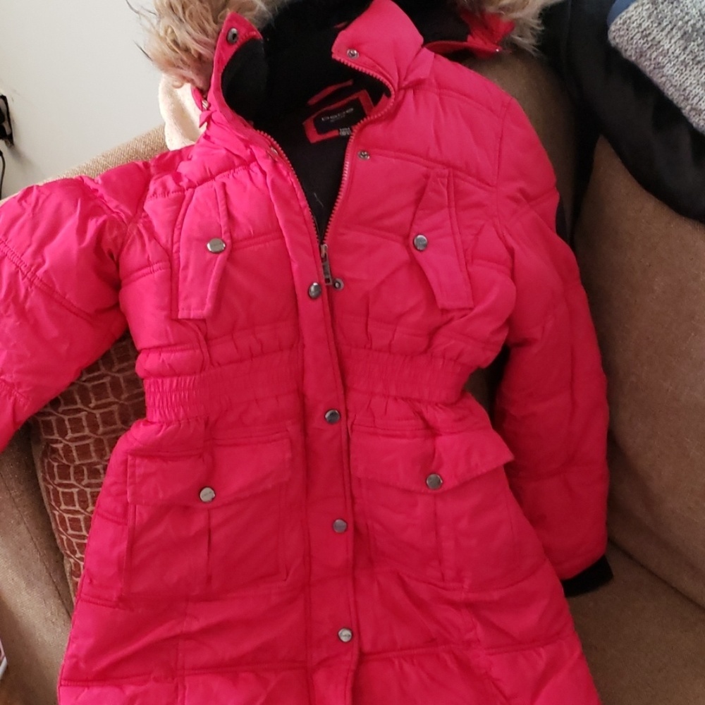 Pink bebe coat size 10/12